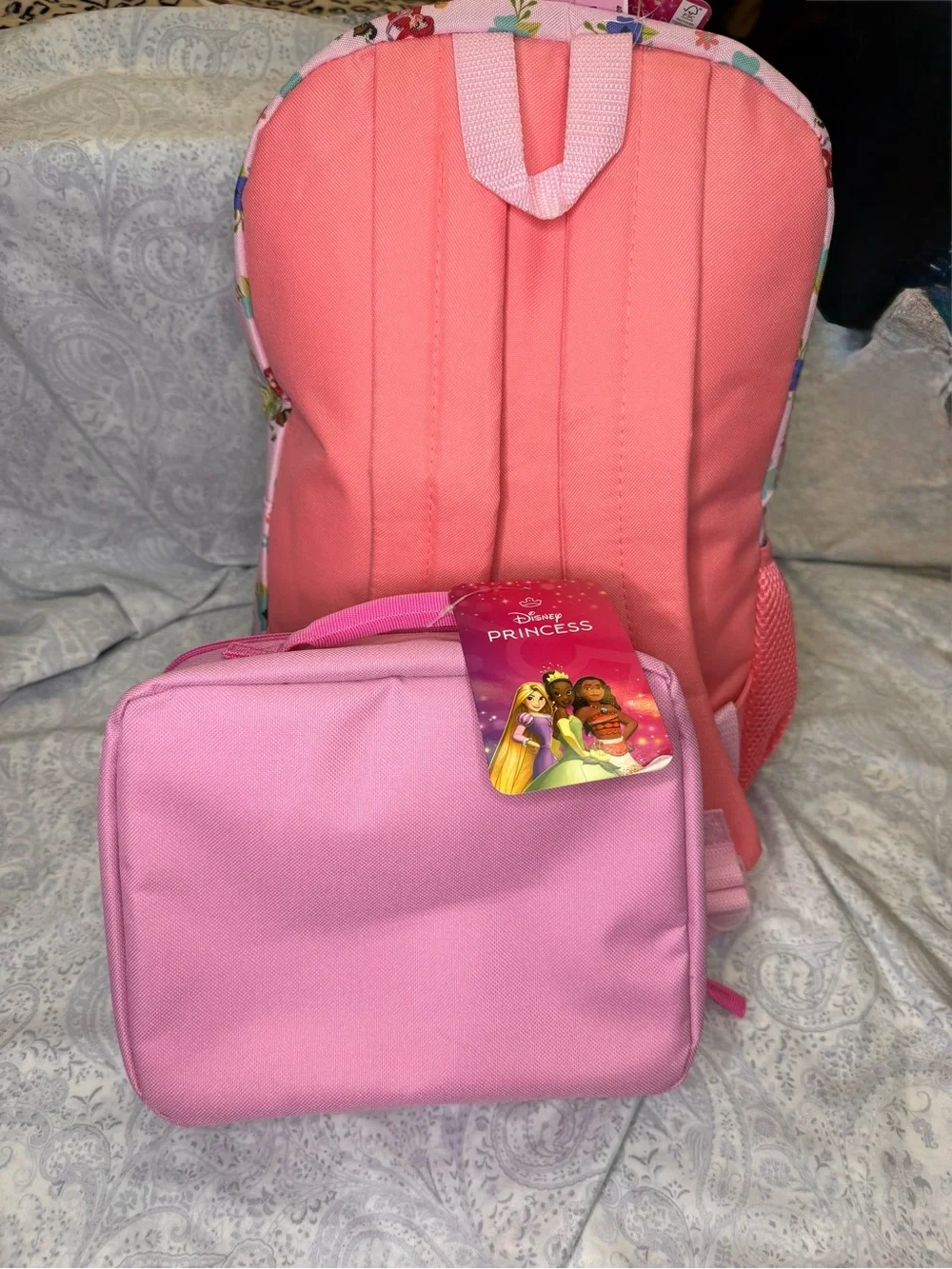 Disney Princesses Backpack, Lunchbag & 20 Zak Drink Bottle Set